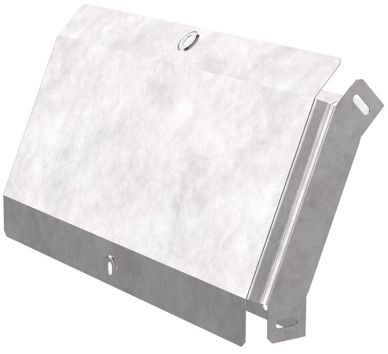 Угол для лотка вертикальный внешний с крышкой Промрукав Стандарт 45град. 500х50 фото Угол для лотка вертикальный внешний с крышкой Промрукав Стандарт 45град. 500х50 картинка